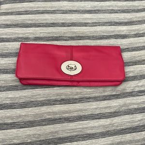 Coach Clutch- Pink